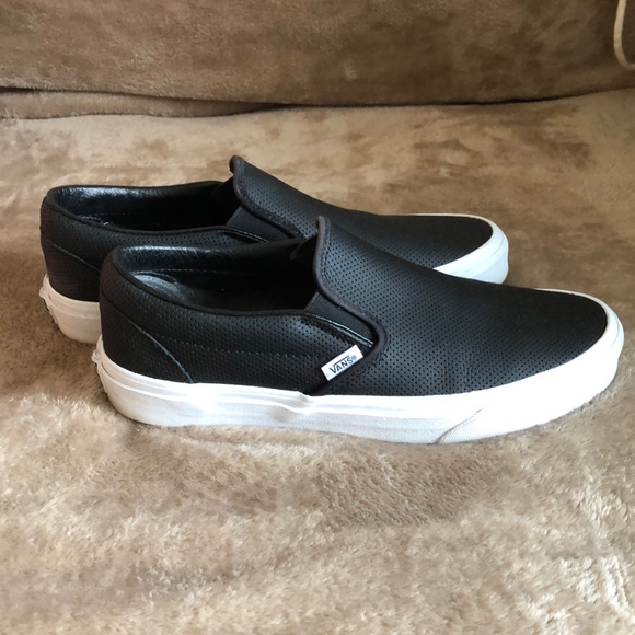 black vans size 10